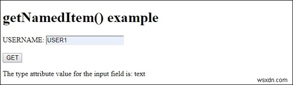 HTML DOM getNamedItem() 메서드 완벽 정리