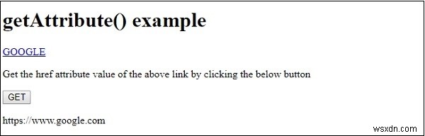 HTML DOM getAttribute() 메서드 – 문법과 실전 예제로 배우기