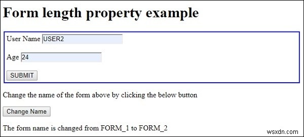 HTML DOM 폼(Form) name 속성 – 값 설정과 가져오기 방법