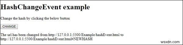 HTML DOM HashChangeEvent(해시 변경 이벤트) 완벽 정리 - 속성, 문법, 예제까지