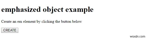 HTML DOM 강조(Em) 객체 이해하기: 생성과 활용 방법