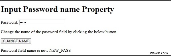 HTML DOM Input Password name 속성 완벽 정리 – 문법과 예제