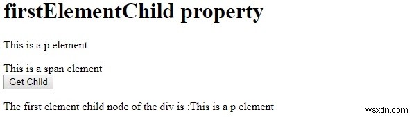 HTML DOM firstElementChild 속성 완벽 정리 - 문법과 예제로 배우기