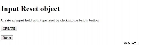 HTML DOM Input Reset 객체 완벽 가이드 – 주요 속성과 활용 예제