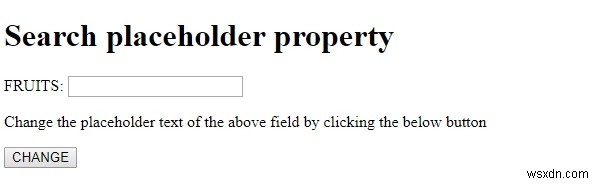 HTML DOM 입력 검색(Input Search) placeholder 속성 완벽 정리