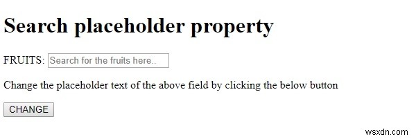 HTML DOM 입력 검색(Input Search) placeholder 속성 완벽 정리
