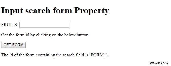 HTML DOM Input Search form 속성 완벽 정리: 개념부터 예제까지