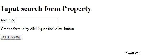 HTML DOM Input Search form 속성 완벽 정리: 개념부터 예제까지