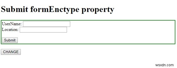 HTML DOM submit formEnctype 속성 완벽 정리 – 사용법과 예제