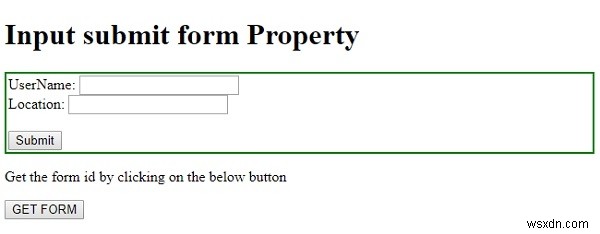HTML DOM Input Submit form 속성 완벽 가이드 – 개념부터 예제까지