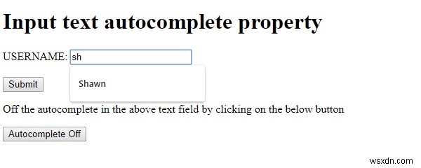 HTML DOM 입력 텍스트(input text) 자동완성(autocomplete) 속성 완벽 정리