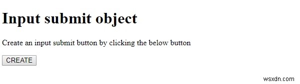 HTML DOM Input Submit 객체 속성 완벽 정리