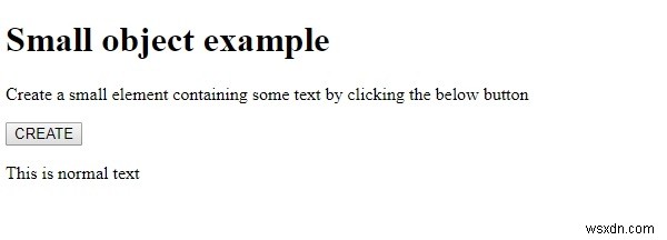 HTML DOM small 객체란? 생성과 접근 방법 총정리