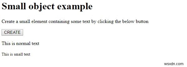 HTML DOM small 객체란? 생성과 접근 방법 총정리