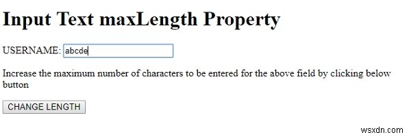 HTML DOM 입력 텍스트 maxLength 속성 완벽 정리