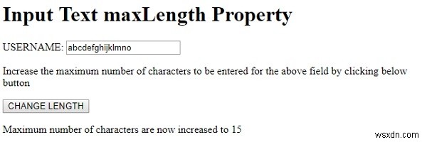 HTML DOM 입력 텍스트 maxLength 속성 완벽 정리