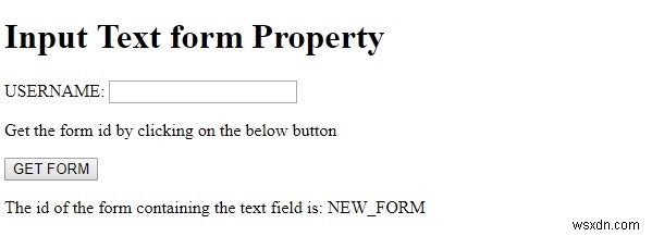 HTML DOM Input Text form 속성 완벽 정리 – 문법과 예제 코드