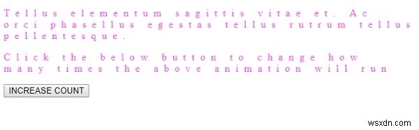 HTML DOM 스타일 animationIterationCount 속성 완벽 가이드