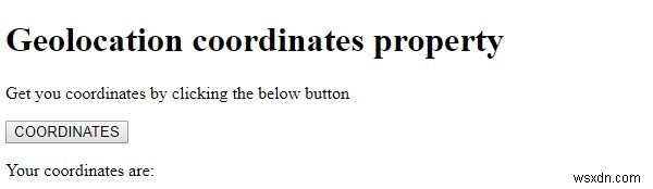 HTML DOM Geolocation 좌표(coordinates) 속성 완벽 가이드 – 속성 종류부터 예제 코드까지