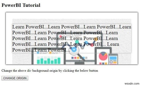 HTML DOM backgroundOrigin 속성 – 배경 이미지 기준점 설정 방법 총정리