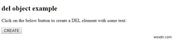 HTML DOM Del 객체 완벽 정리 – del 요소 생성과 제어 방법