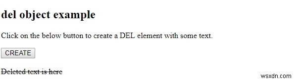 HTML DOM Del 객체 완벽 정리 – del 요소 생성과 제어 방법
