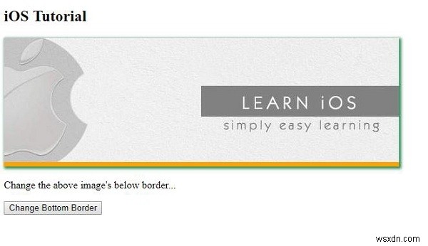 HTML DOM borderBottomColor 속성 – 하단 테두리 색상 설정 및 반환 방법