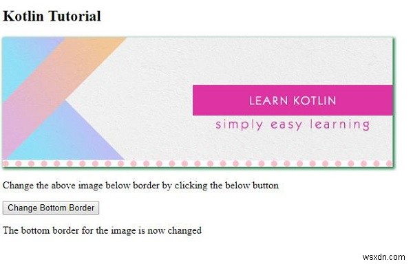 HTML DOM 스타일 borderBottom 속성 – 하단 테두리 설정과 활용법