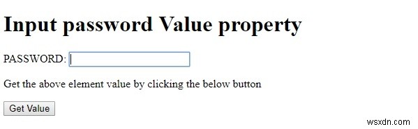 HTML DOM 입력 비밀번호(Input Password) value 속성 완벽 정리