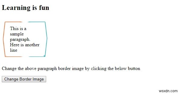 HTML DOM borderImage 속성 – 테두리 이미지 설정 방법과 예제 총정리