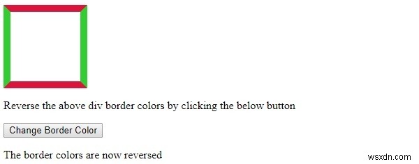 HTML DOM Style borderColor 속성 – 요소 테두리 색상 설정 및 변경하기