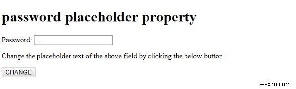 HTML DOM Input Password placeholder 속성 완벽 가이드
