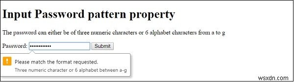 HTML DOM 비밀번호 입력 필드의 pattern 속성 사용법 완벽 가이드