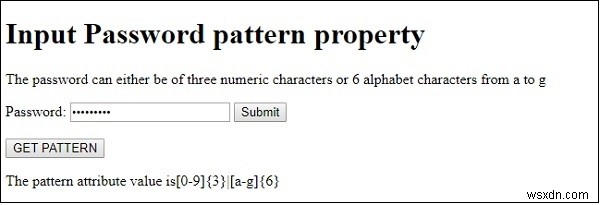 HTML DOM 비밀번호 입력 필드의 pattern 속성 사용법 완벽 가이드