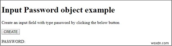 HTML DOM 비밀번호 입력(Input Password) 객체 완벽 가이드