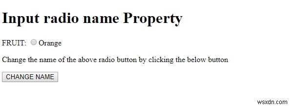 HTML DOM 라디오 버튼 name 속성 완벽 정리 – 설정 및 반환 방법