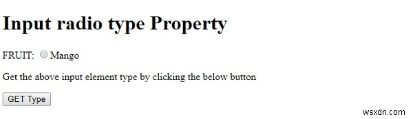 HTML DOM Input Radio type 속성 – 개념, 문법, 실전 예제까지 한 번에 정리