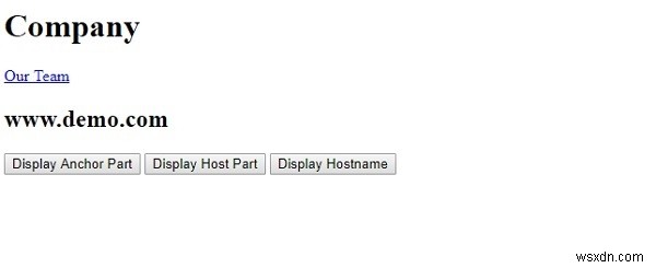 HTML DOM Anchor hostname 속성 – URL 호스트명(도메인) 가져오기와 설정하기
