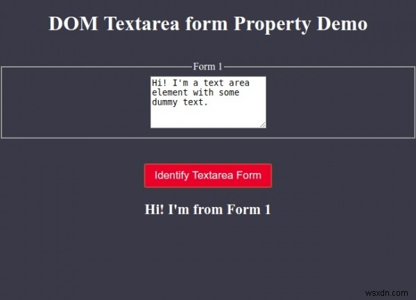 HTML DOM Textarea form 속성 – 개념과 예제로 쉽게 이해하기