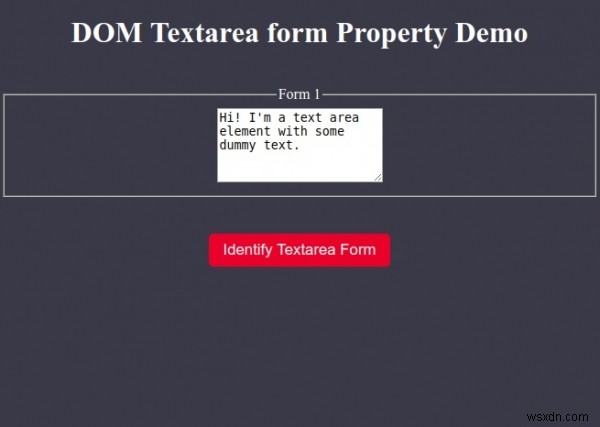 HTML DOM Textarea form 속성 – 개념과 예제로 쉽게 이해하기