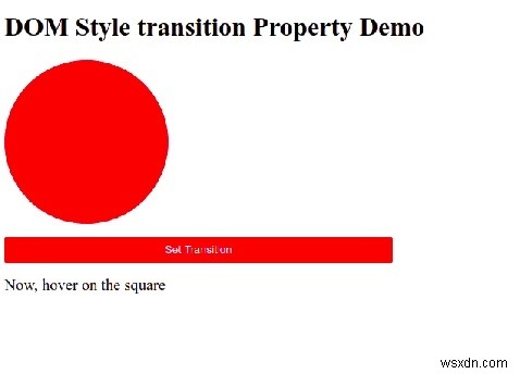 HTML DOM Style transition 속성 사용법 – 전환 효과 설정과 반환