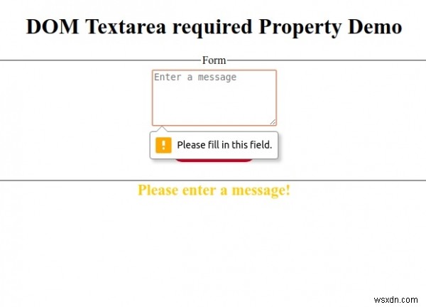 HTML DOM Textarea required 속성 – 문법과 예제로 배우는 필수 입력 설정