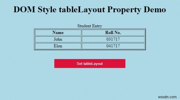 HTML DOM Style tableLayout 속성 완벽 가이드 – 테이블 레이아웃 제어하기