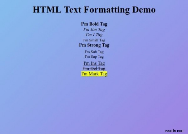 HTML 텍스트 서식 태그 완벽 정리: 종류와 사용법 한눈에 보기