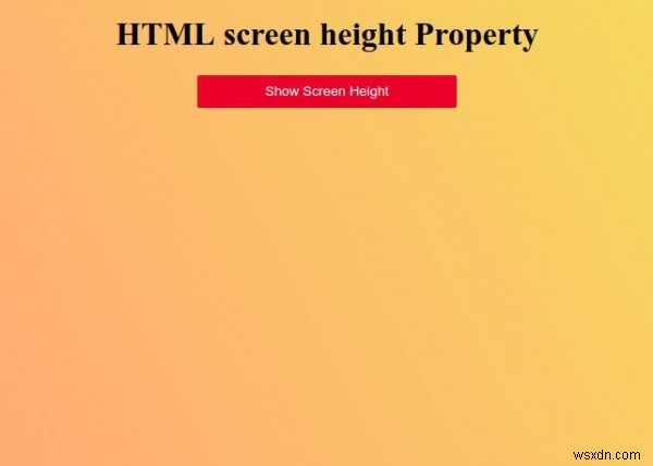 HTML 화면 높이 속성(screen.height) 완벽 정리 – 구문부터 실전 예제까지