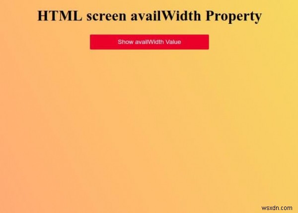 HTML Screen availWidth 속성 완벽 정리 – 브라우저 UI를 제외한 실제 화면 너비 구하기