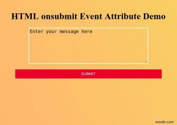 HTML onsubmit 이벤트 속성 완벽 정리 – 폼 제출 시 스크립트 실행 방법