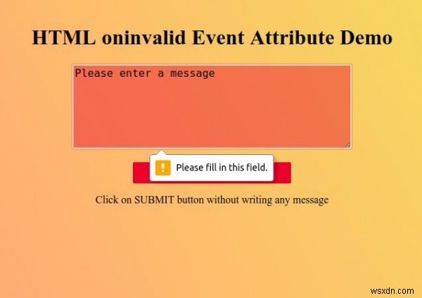 HTML oninvalid 이벤트 속성 완벽 가이드 – 사용법과 예제