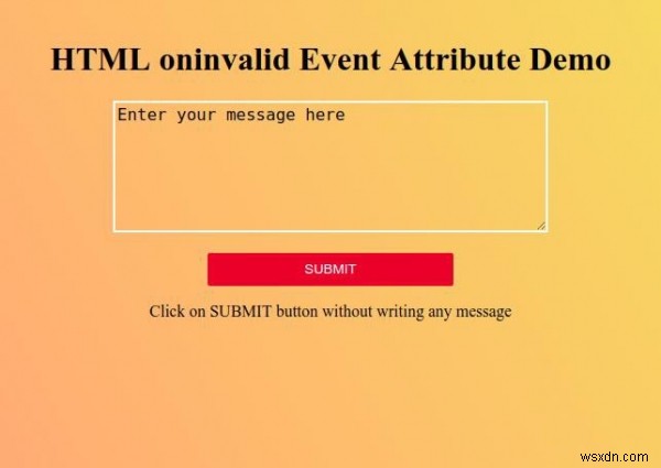 HTML oninvalid 이벤트 속성 완벽 가이드 – 사용법과 예제