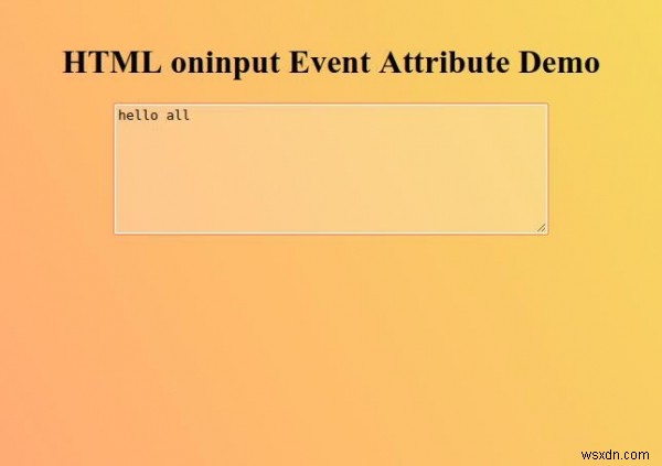 HTML oninput 이벤트 속성 완벽 정리 – 문법부터 실전 예제까지